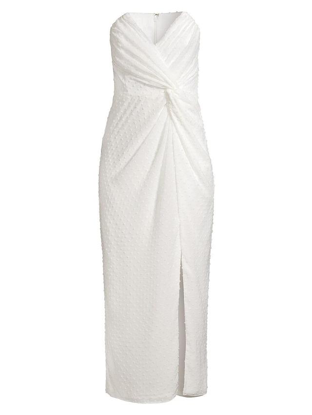 Womens Come On Home Twisted Strapless Midi-Dress Product Image