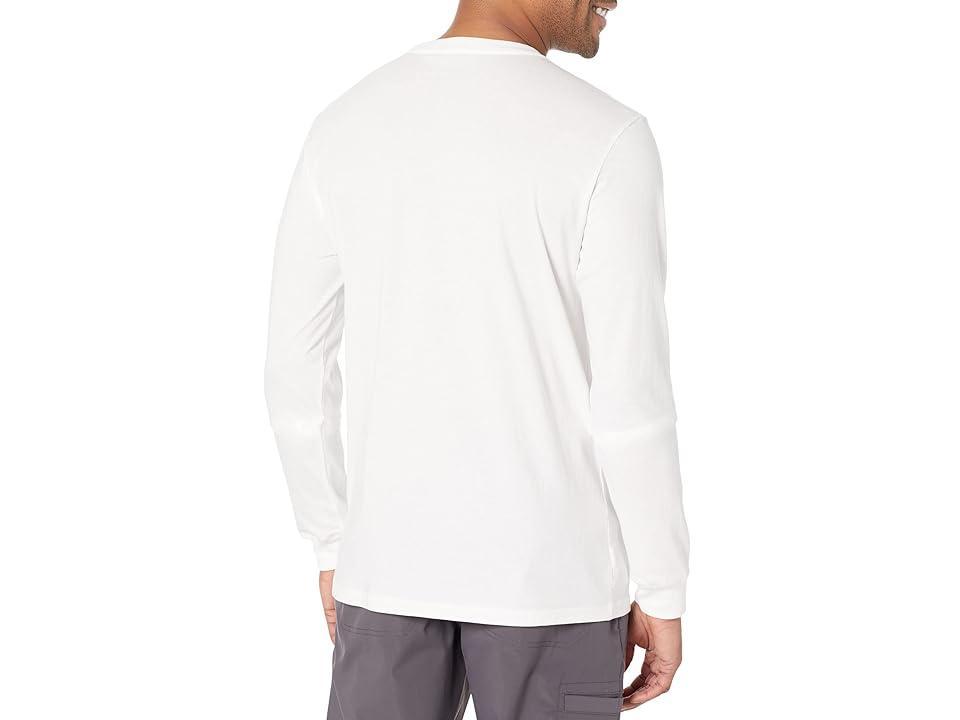 The North Face Long Sleeve Half Dome Tee (TNF /TNF Black) Men's T Shirt Product Image