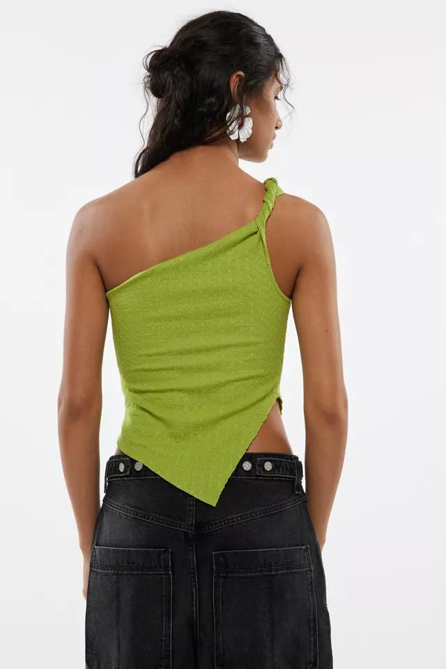 Urban Renewal Remnants Twisted One Shoulder Asymmetric Top Product Image