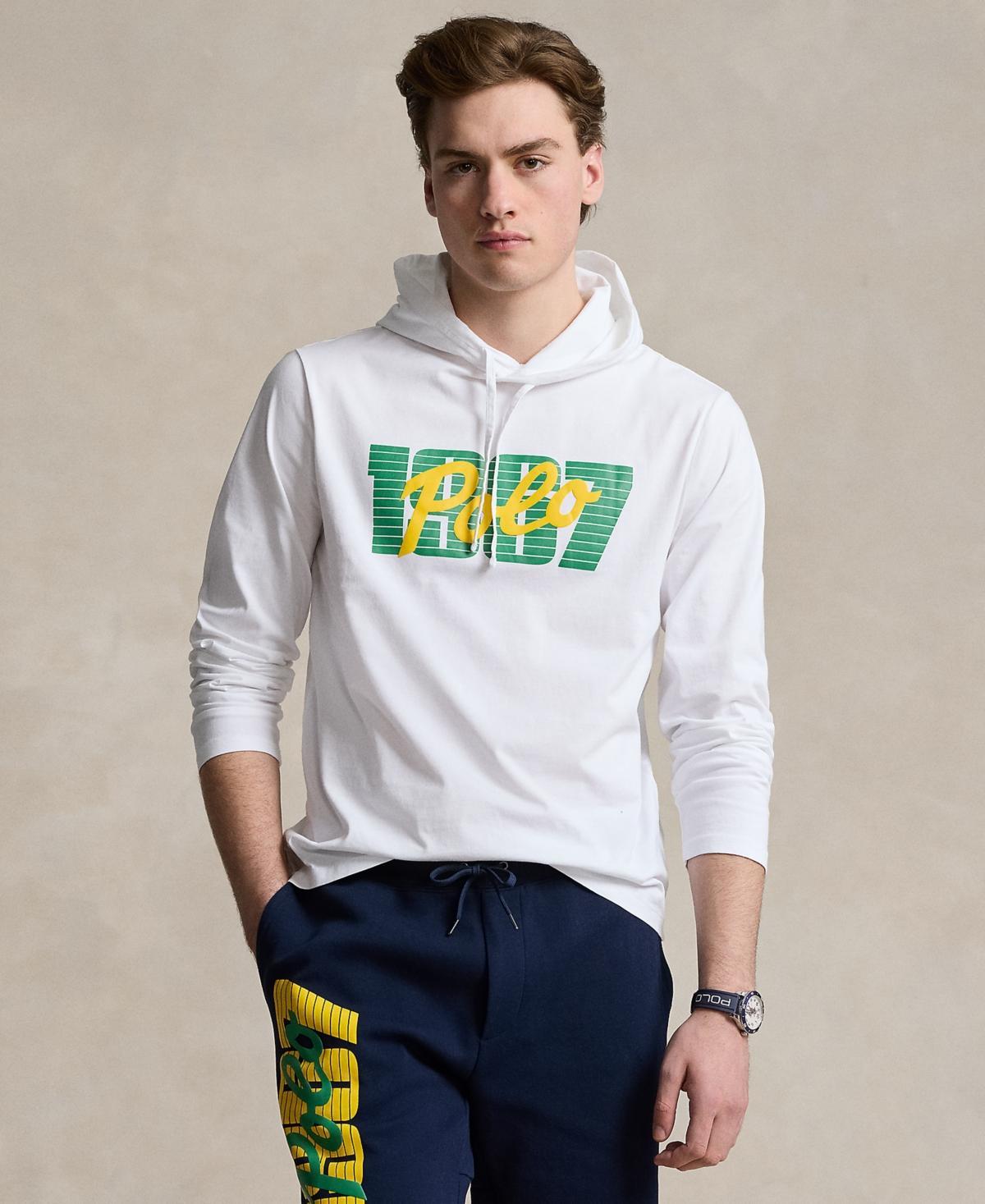 Polo Ralph Lauren Mens Logo Jersey Hooded T-Shirt Product Image