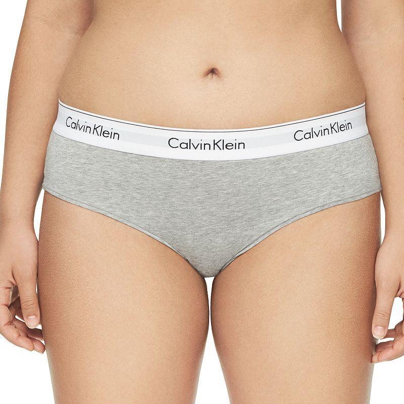 Plus Size Calvin Klein Modern Cotton Hipster Panty QF5118, Womens Product Image