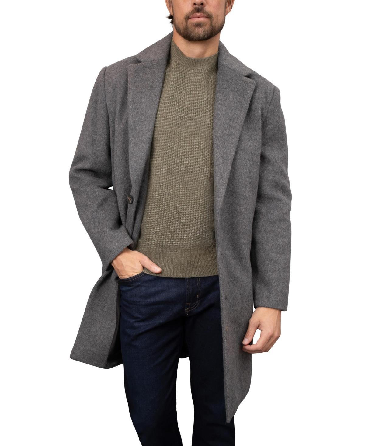 Bagatelle Homme Mens Wool Blend Single-Breasted Topcoat Product Image