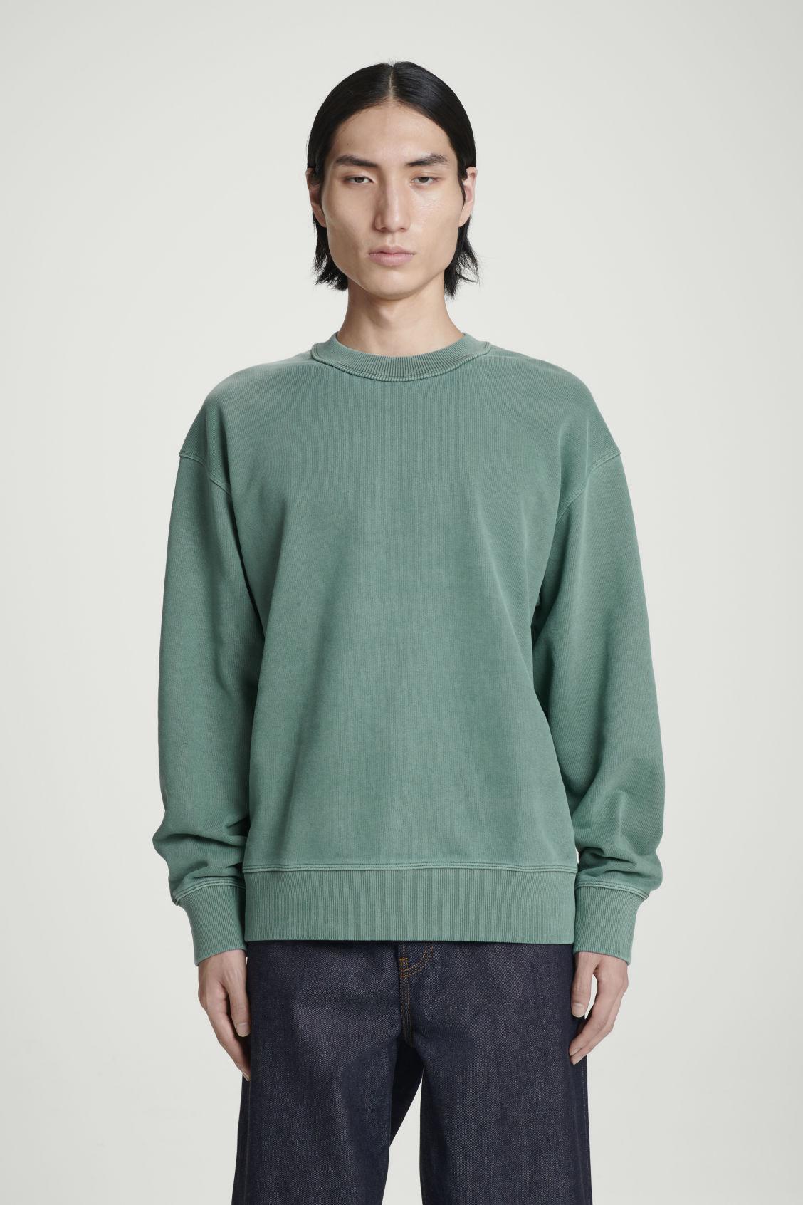 FADED MOCK-NECK SWEATSHIRT Product Image