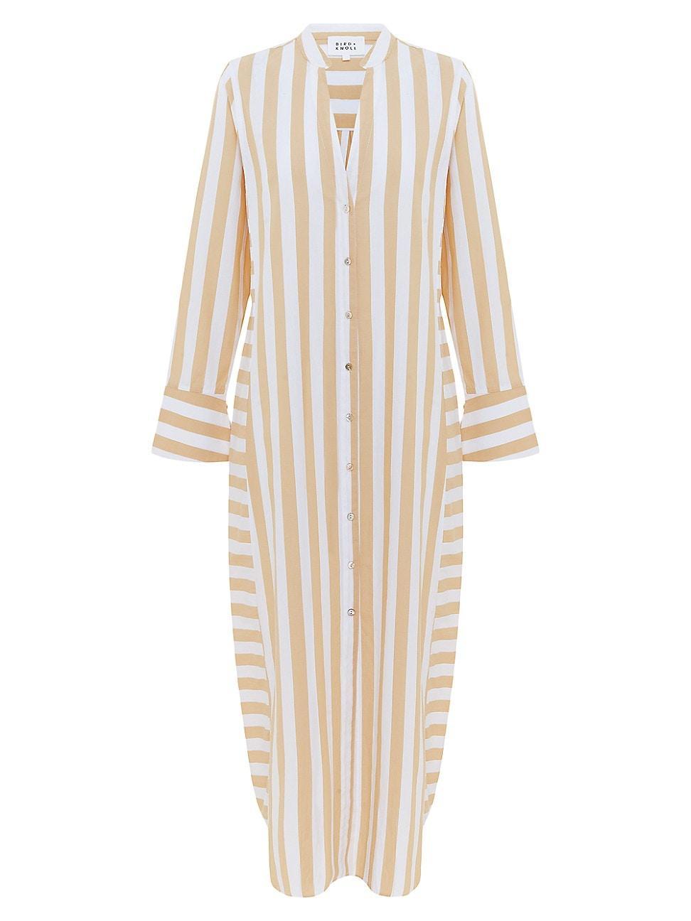 Womens Jude Stripe Shirtdress Product Image