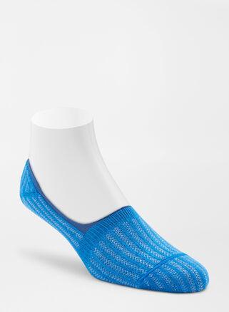 Peter Millar Mens Herringbone No-Show Sock | Color: Blue | Size: OS Product Image