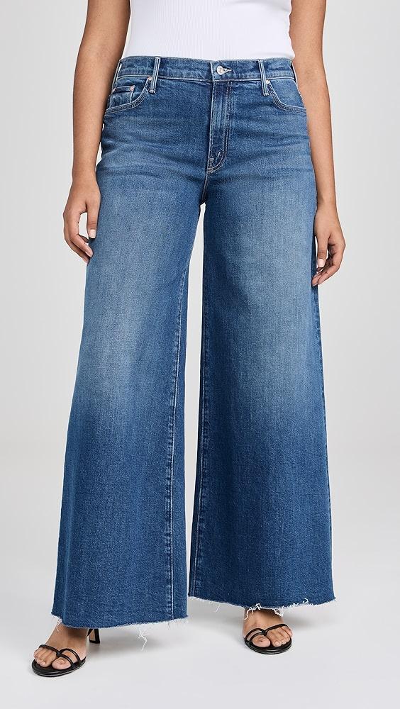 MOTHER The Swisher Sneak Fray Jeans | Shopbop Product Image