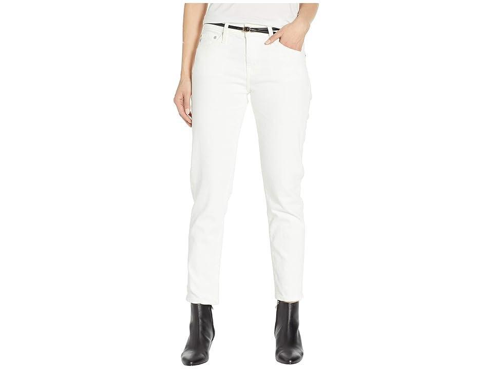 AG Jeans Ex Boyfriend Slim in 1 Year Tonal White (1 Year Tonal White) Women's Jeans Product Image