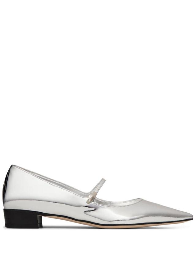 Carolyn Flat In Silver Product Image