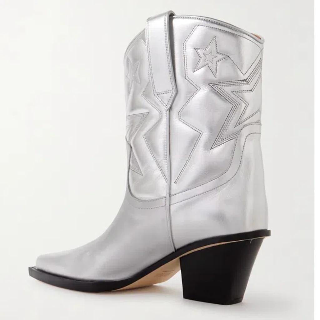 PARIS TEXAS Gray Leather Boot Product Image