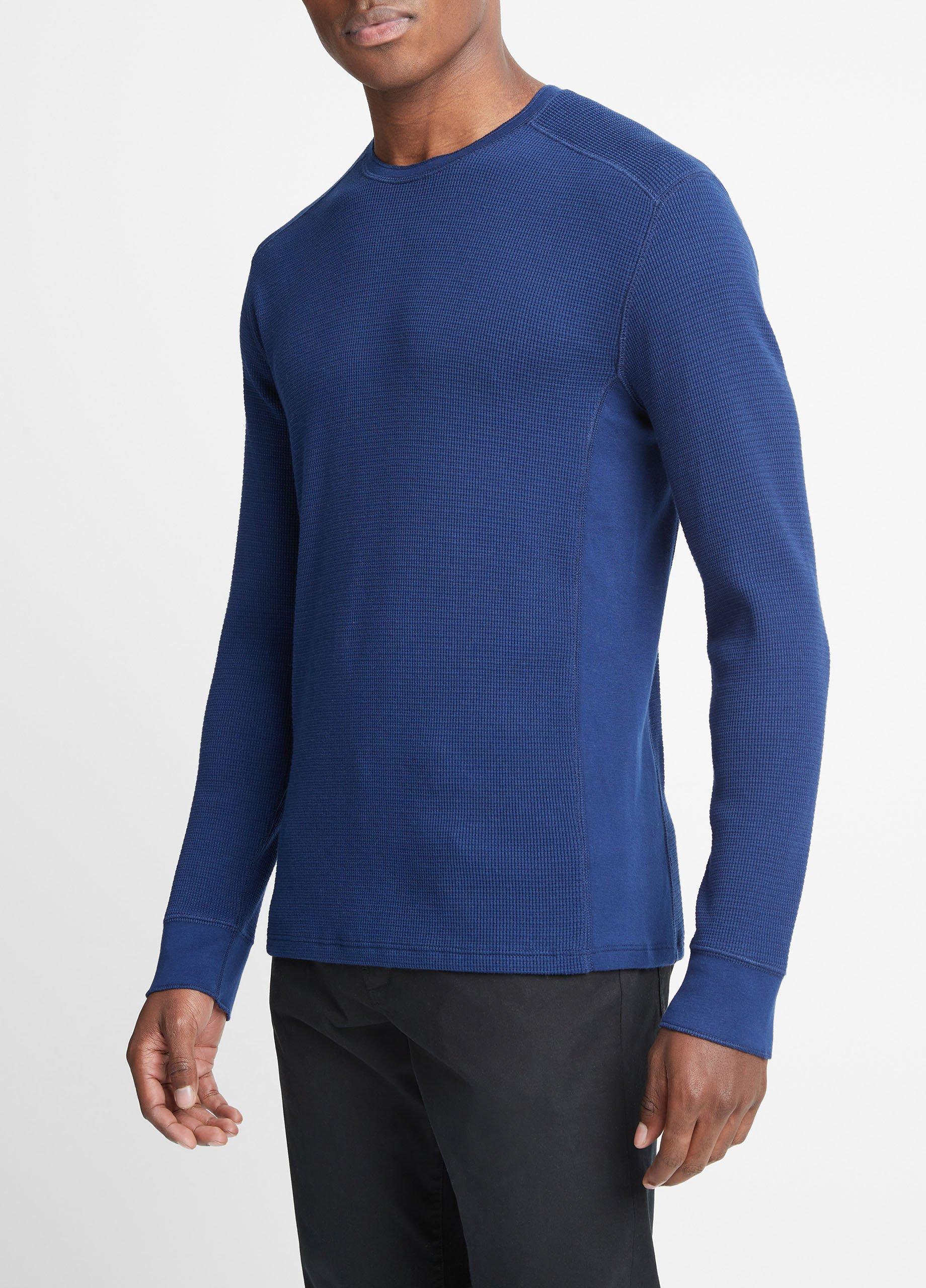 Thermal Pima Cotton-Blend Long-Sleeve T-Shirt Product Image