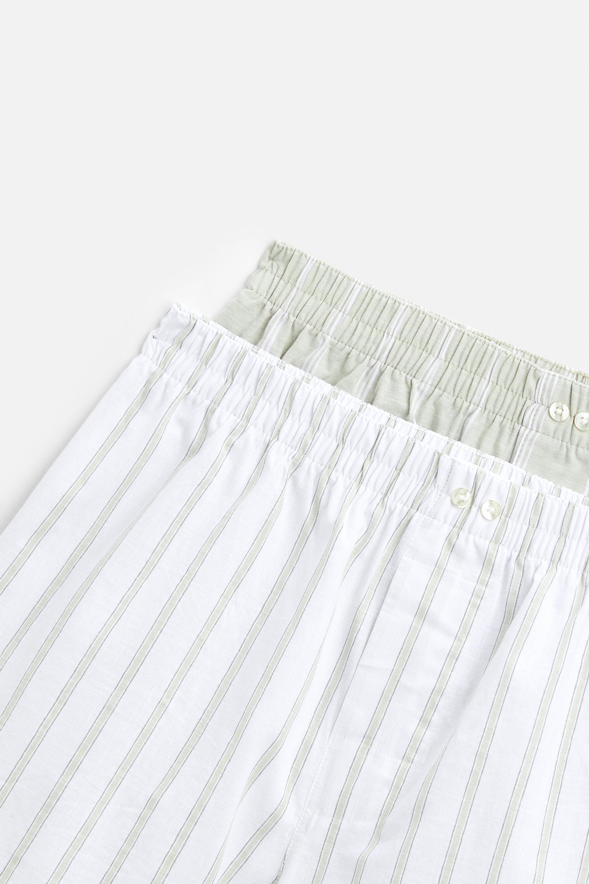 2 PACK OF MIXED POPLIN BOXERS Product Image