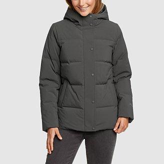 Women's Essential Down Hooded Jacket Product Image