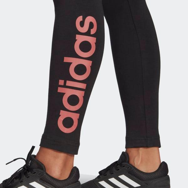 ESSENTIALS HIGH-WAISTED LOGO LEGGINGS Product Image