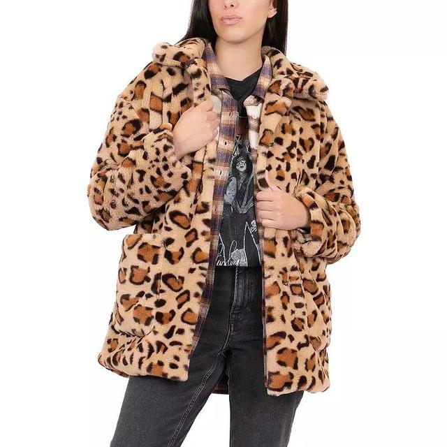 Juniors Coffee Shop Faux Fur Walker, Womens Product Image