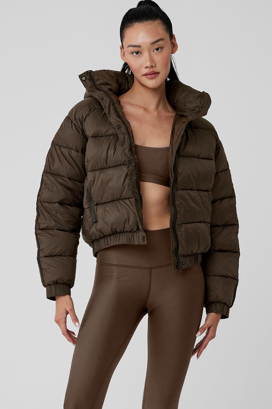 Aspen Love Puffer Jacket - Espresso Female Product Image