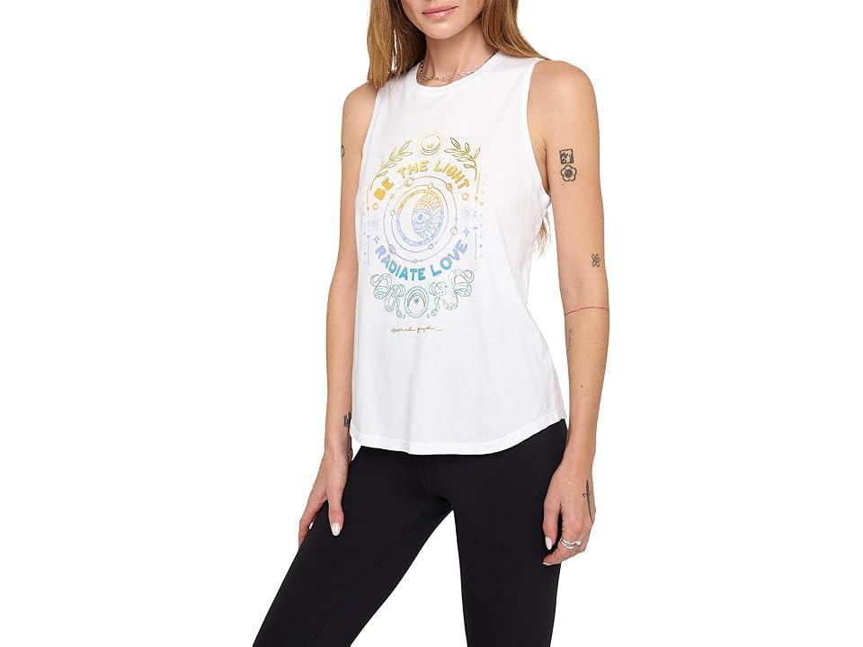 Spiritual Gangster The Light Jade Muscle Tank Women's Clothing Product Image