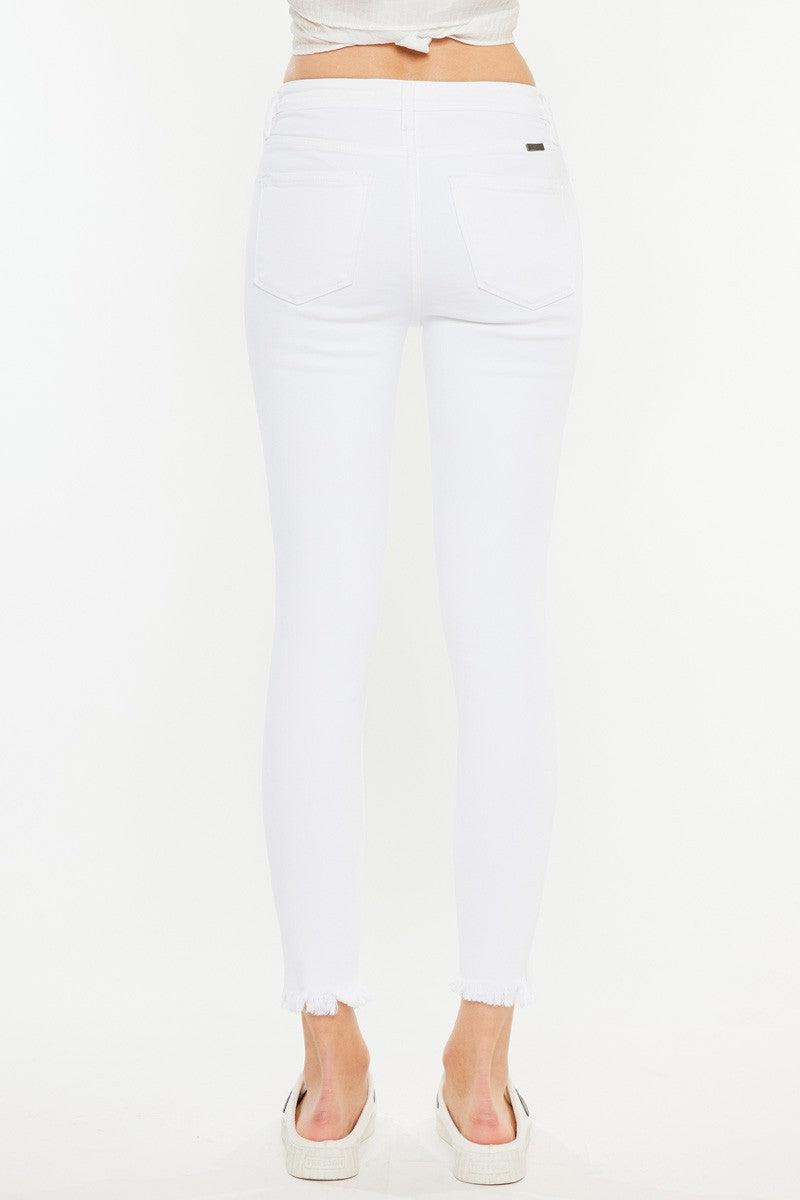 High Rise Ankle Skinny Jeans Product Image