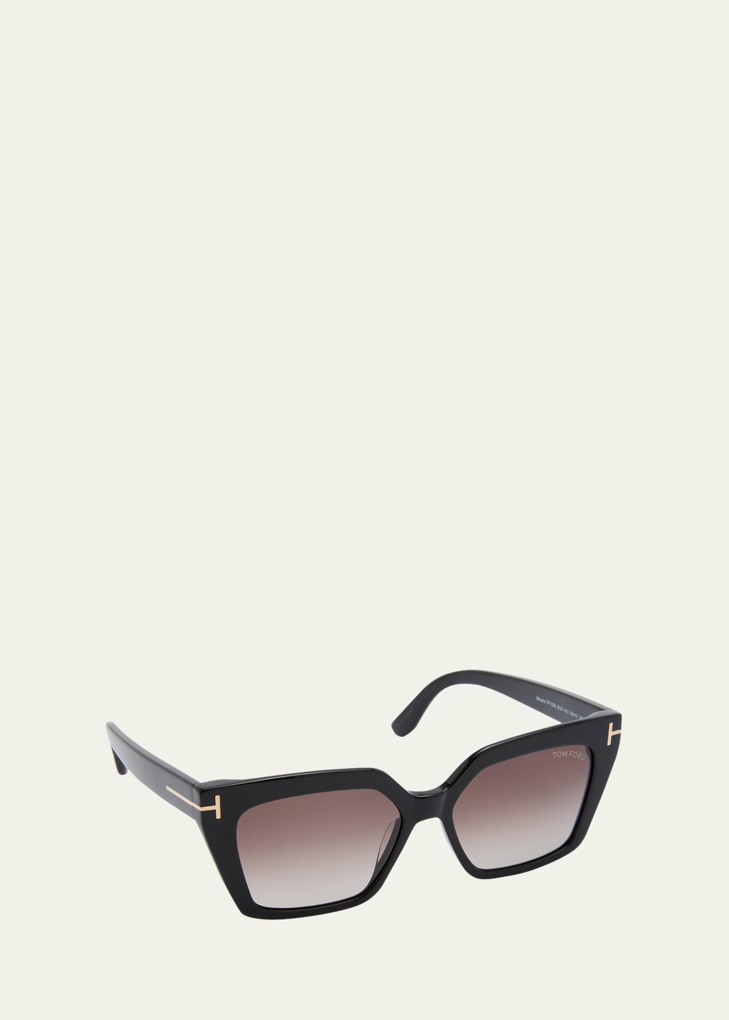 TOM FORD Winona 53mm Gradient Cat Eye Sunglasses Product Image