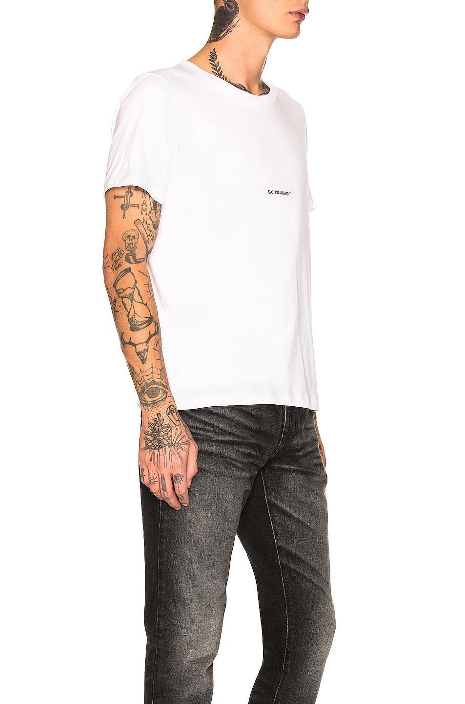 Mens Classique Logo-Print T-Shirt Product Image