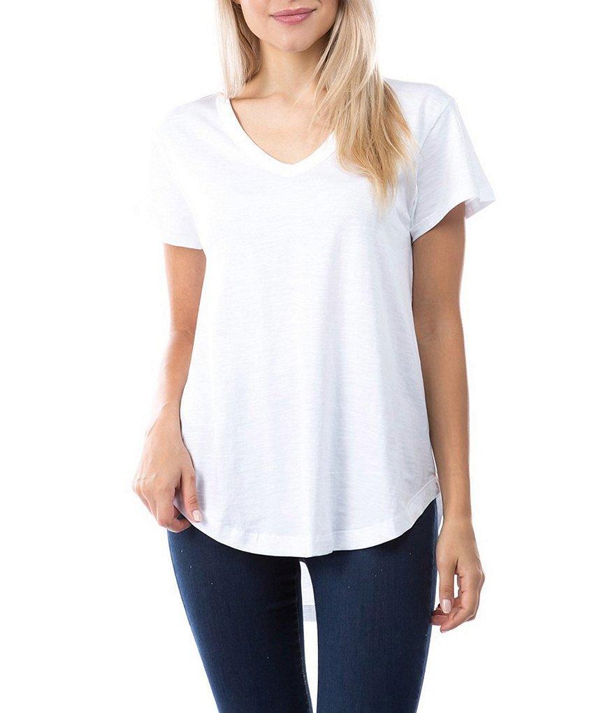 APNY V-Neckline 3/4 Sleeve Tee Shirt product image