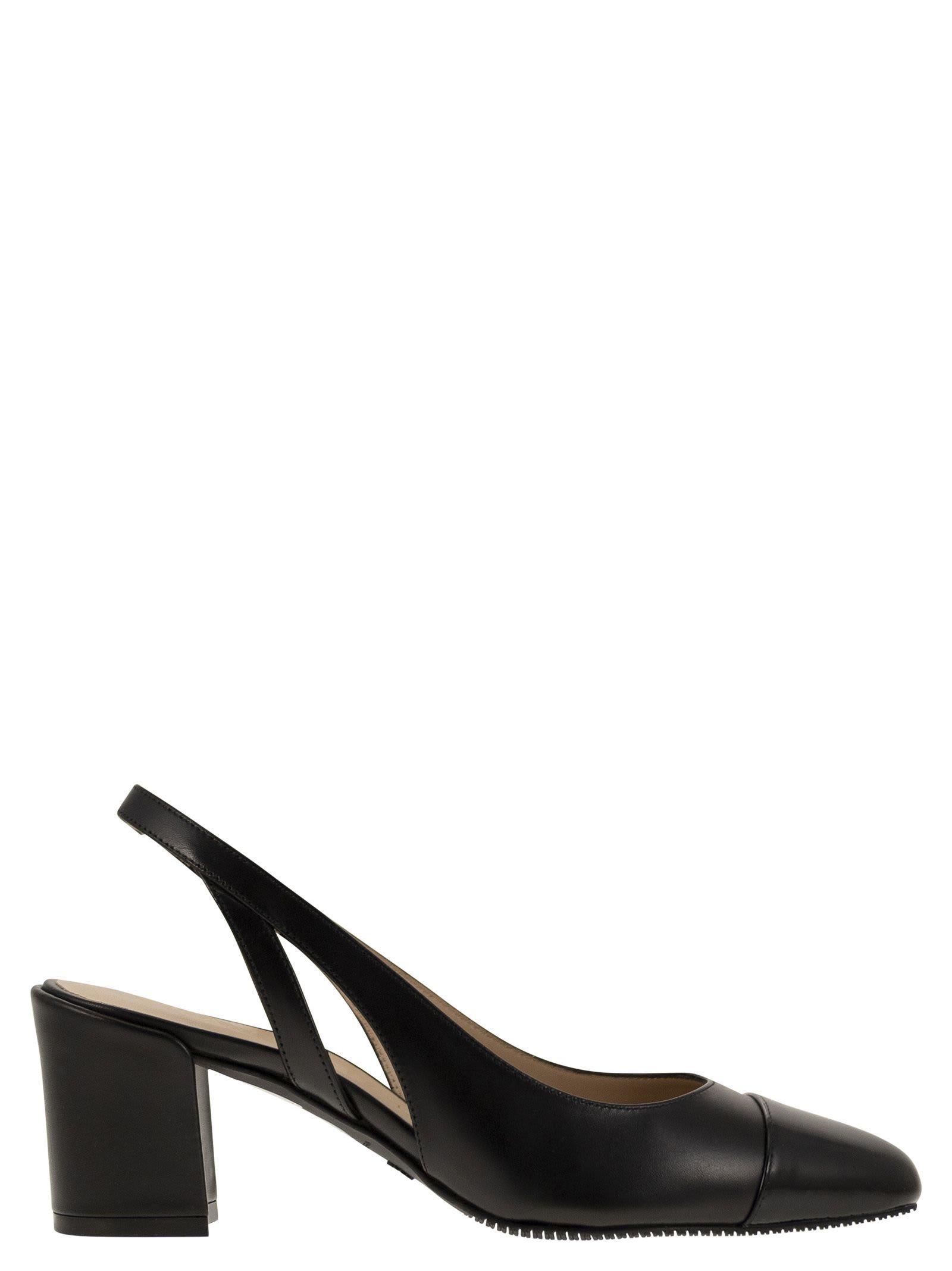 Sleek 50 Slingbacks In Black Product Image