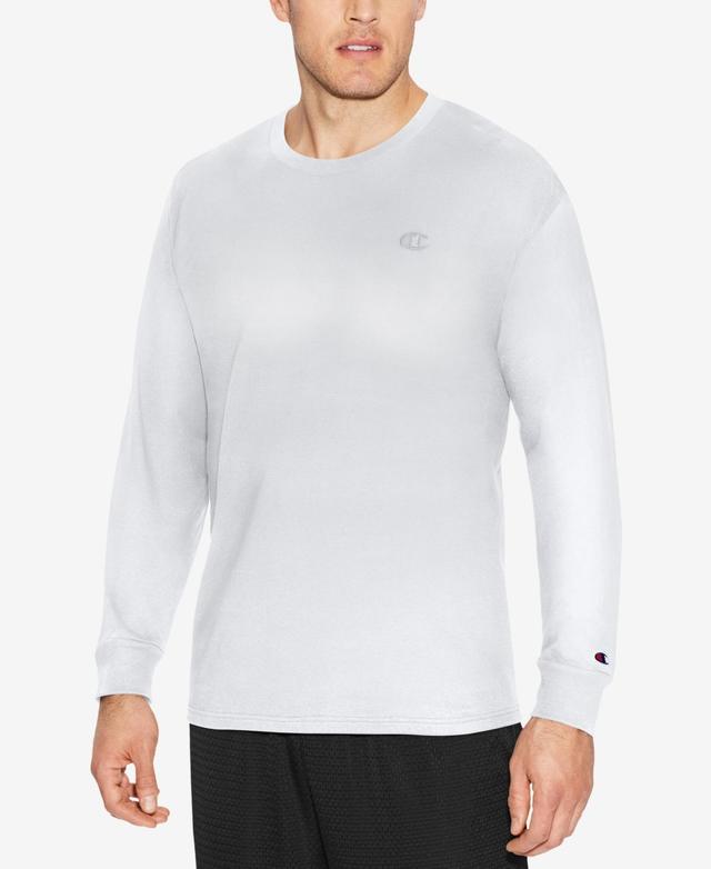 Champion Mens Long-Sleeve Jersey T-Shirt Product Image