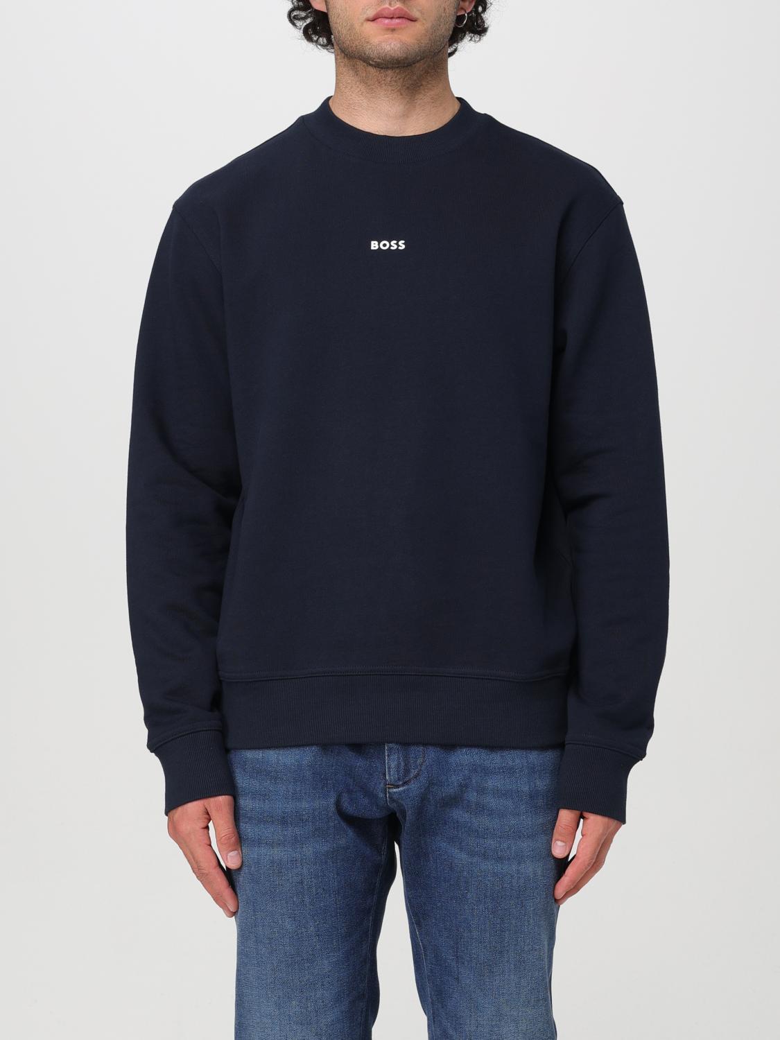 Sweatshirt Boss Men Color Blue Product Image