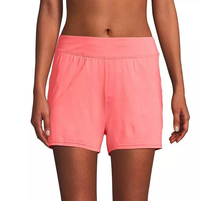 Womens Lands End 3 Chlorine Resistant Smoothing Control Swim Shorts Product Image