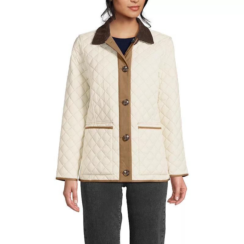 Womens Lands End Reversible Barn Quilted Jacket Product Image