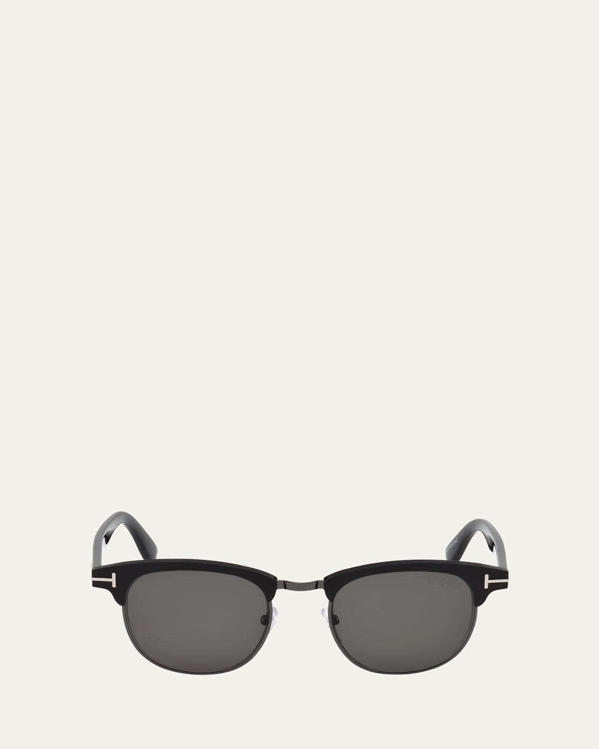 Mens Stephenson Square Two-Tone Acetate Sunglasses Product Image