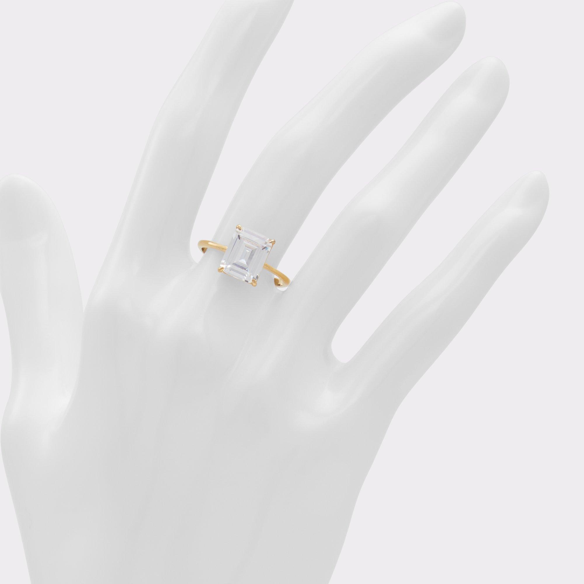 Emeraldspark Gold/Clear Multi Women's Rings | ALDO US Product Image