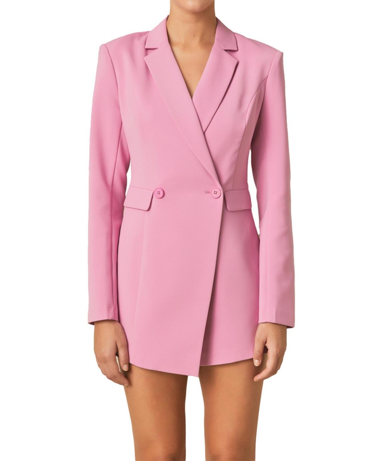 Endless rose Womens Suit Blazer Romper Product Image