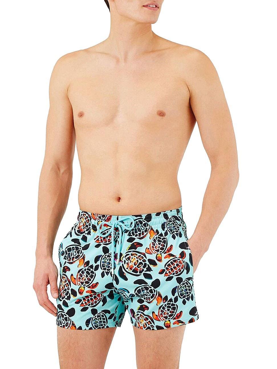 Mens Screen Turtles Swim Shorts Product Image