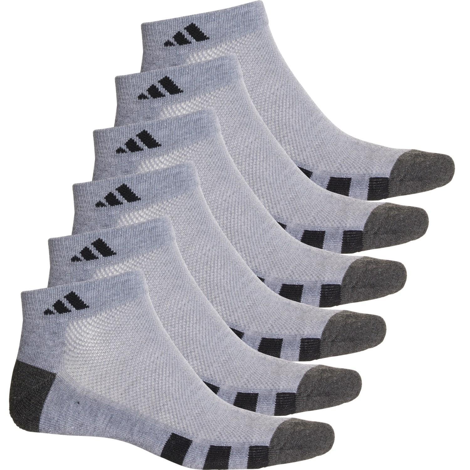 adidas Cushioned Mixed Low-Cut Socks - 6-Pack, Ankle (For Men) Product Image