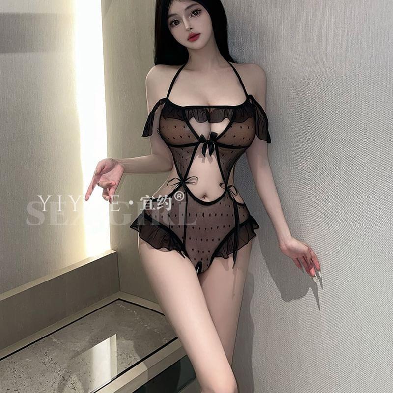 Lingerie Lace Bodysuit Product Image