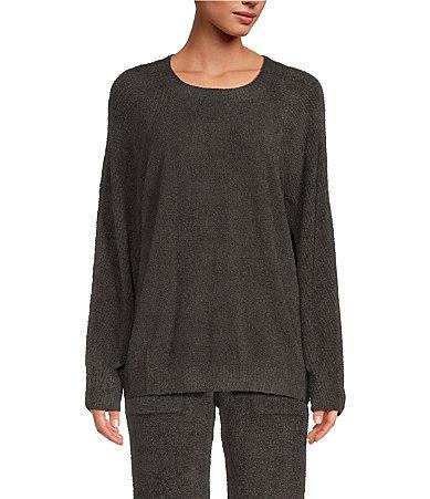 Barefoot Dreams CozyChic Lite Dolman Sleeve Coordinating Ribbed Pullover Product Image