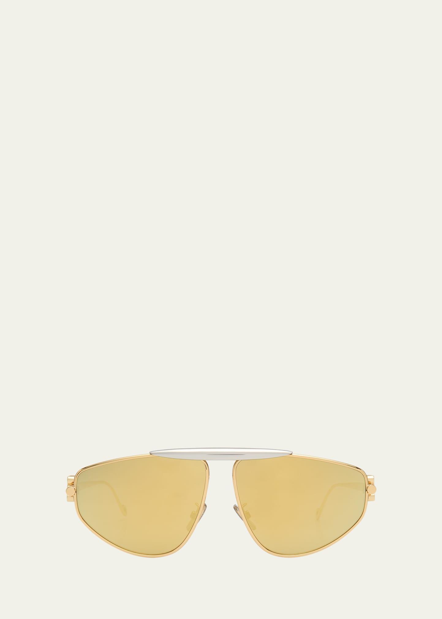 Loewe Anagram 61mm Pilot Sunglasses Product Image