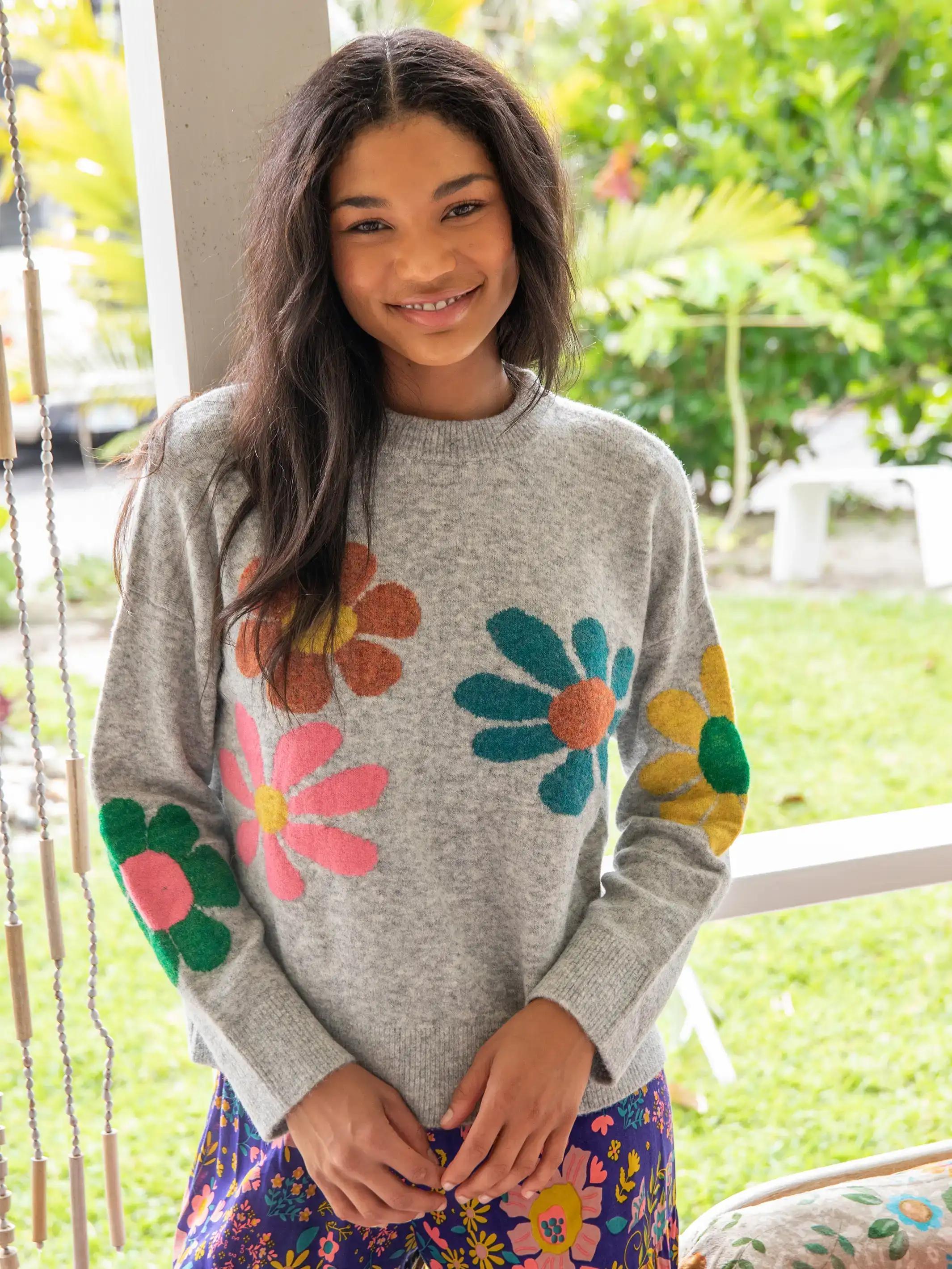 Everyone's Favorite Sweater - Ash Flower Product Image