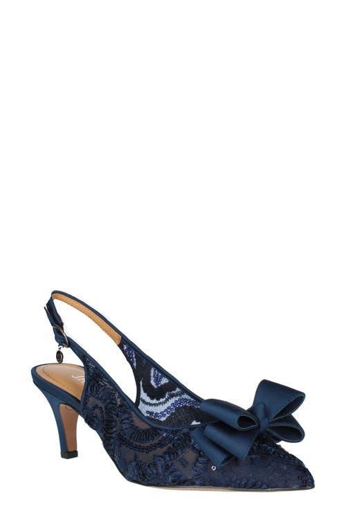 J. Rene J. Rene Yazmine Pointed Toe Slingback Pump Product Image