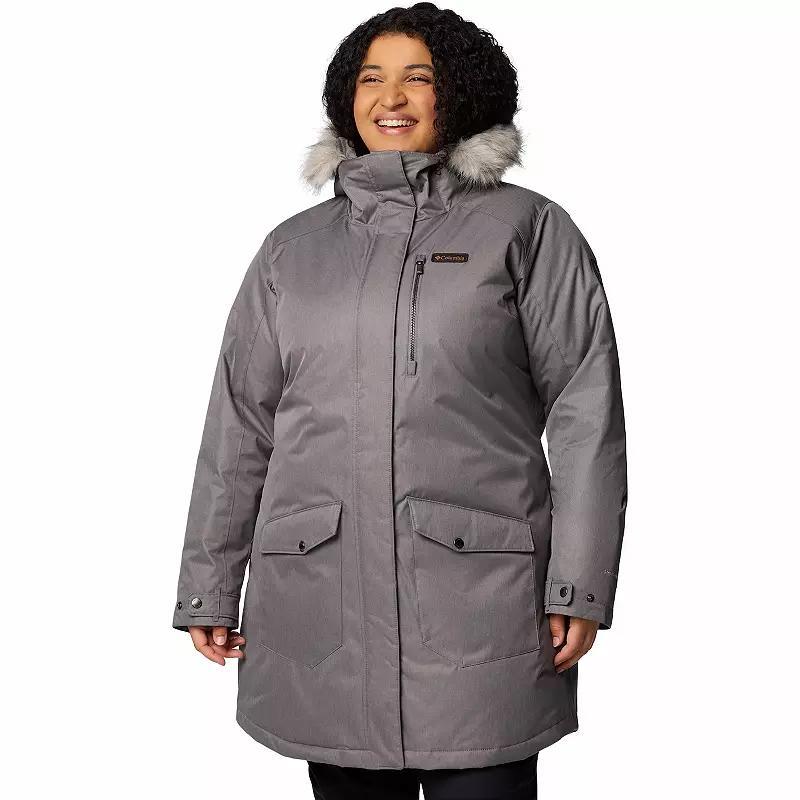 Columbia Womens Suttle Mountain Long Insulated Jacket - Plus Size- Product Image