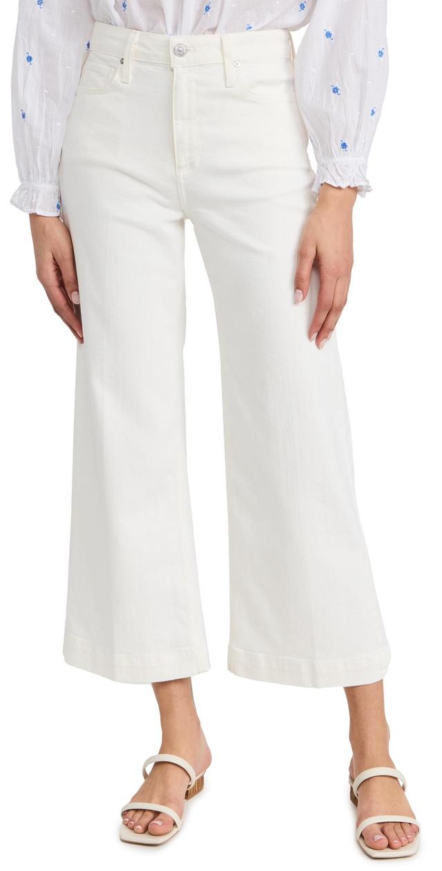 Paige Anessa in Light Ecru (Light Ecru) Women's Jeans Product Image