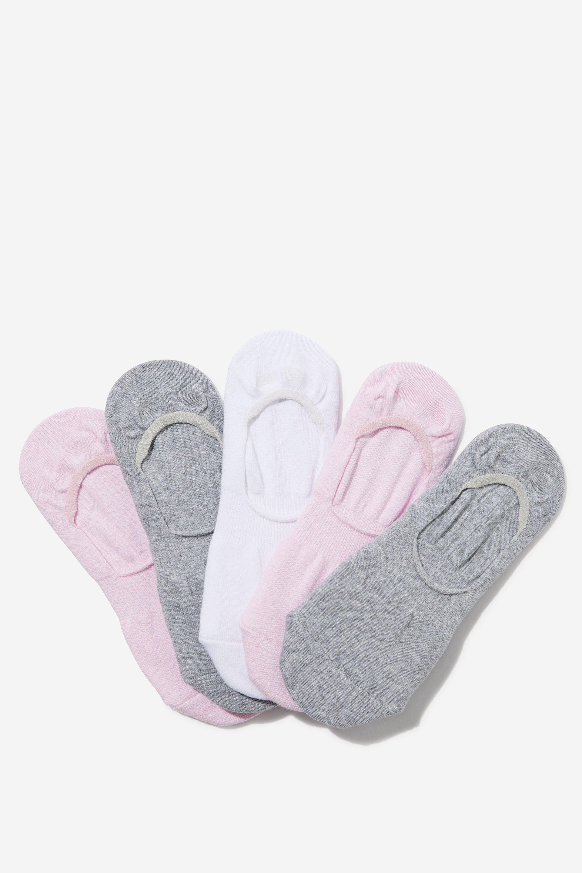 Body Invisible Socks 5Pk Product Image