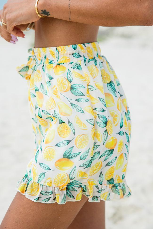 Every Summer In Summer Sunshine Pull On Chiffon Shorts Product Image