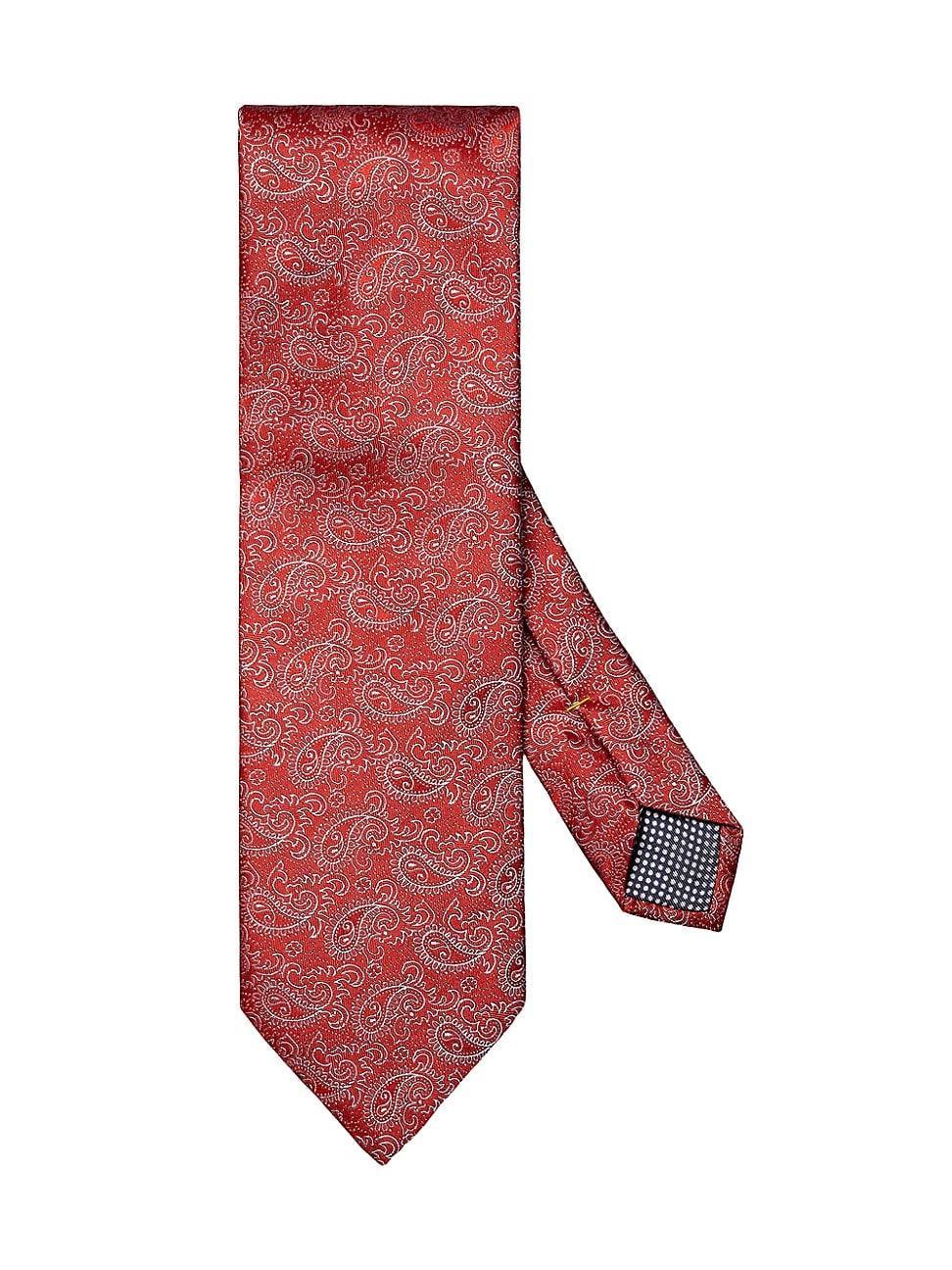 Mens Paisley Silk Tie Product Image