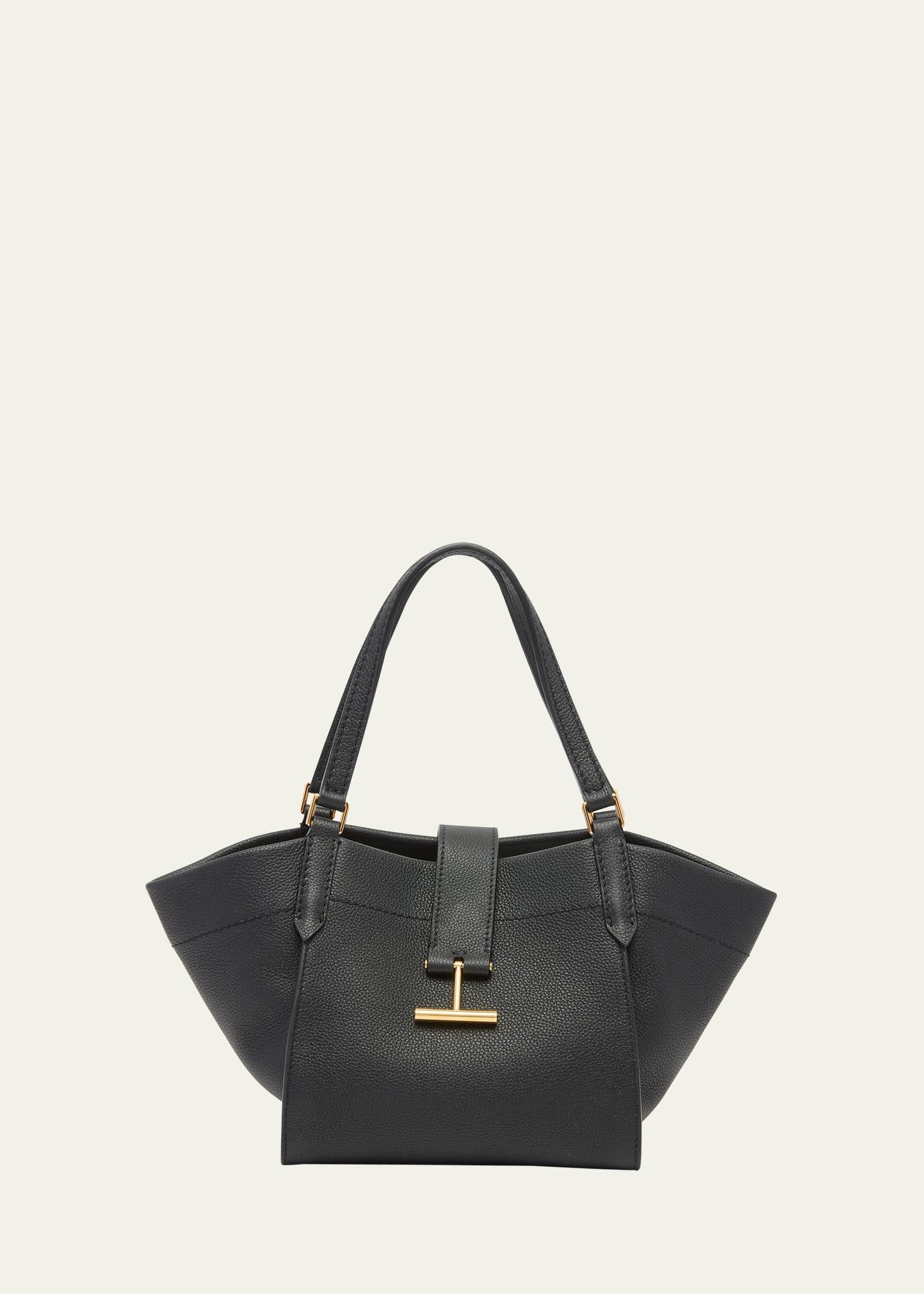 Tara Small Grain Leather Tote Bag Product Image