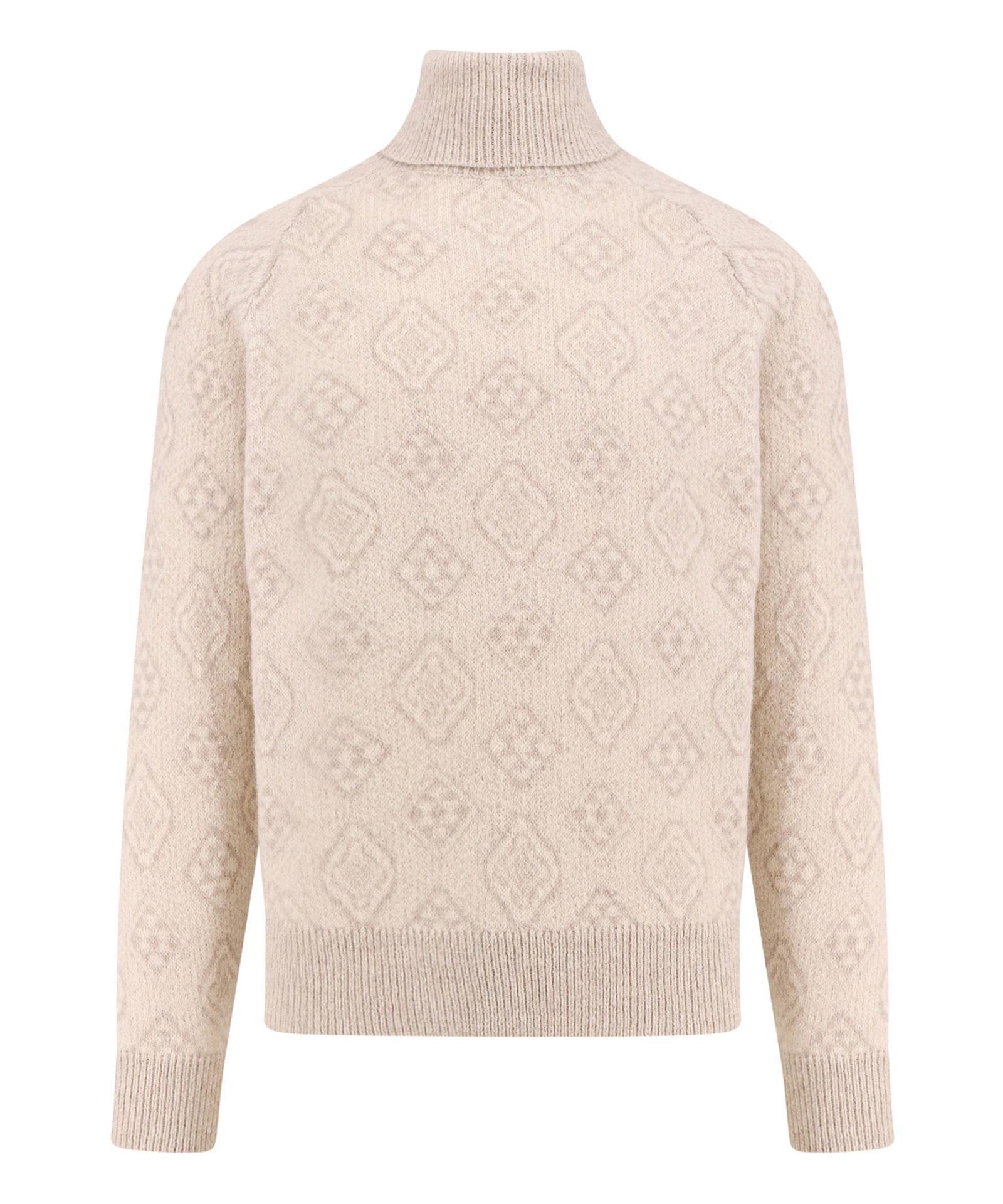 BRUNELLO CUCINELLI Roll-neck Sweater In Beige Product Image