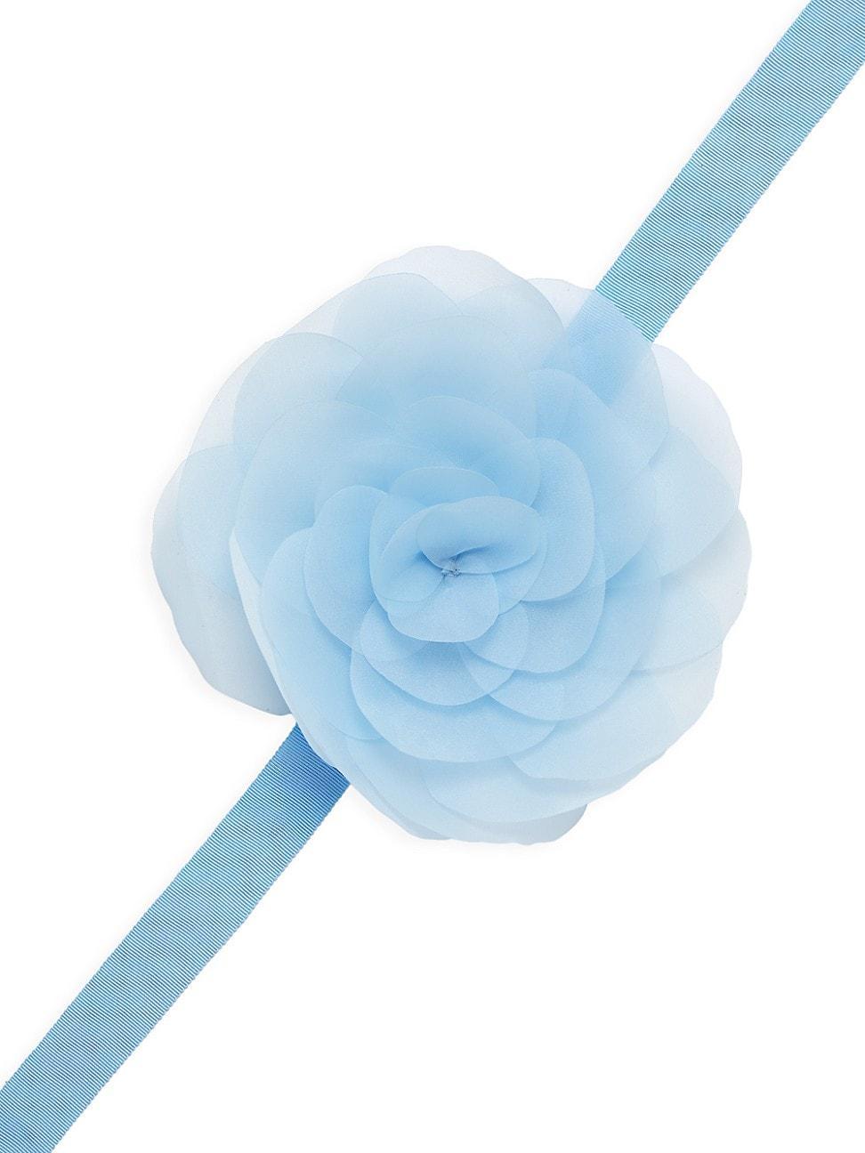 Womens Organza Floral Multi-Purpose Band Product Image