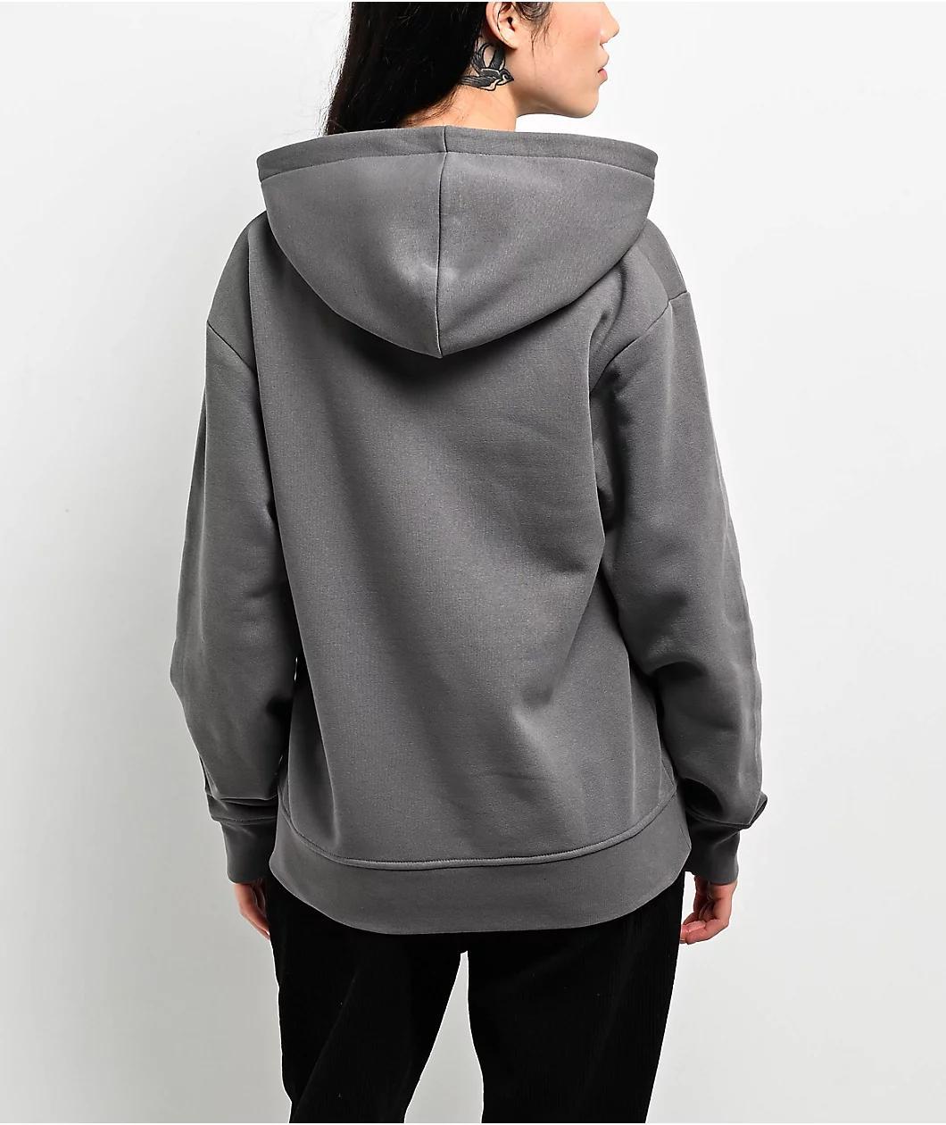 Zine Russo Grey Zip Hoodie Product Image