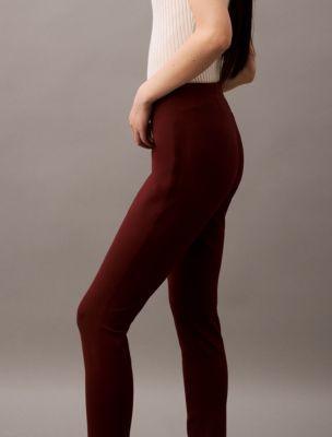 Solid Ponte Skinny Pants Product Image