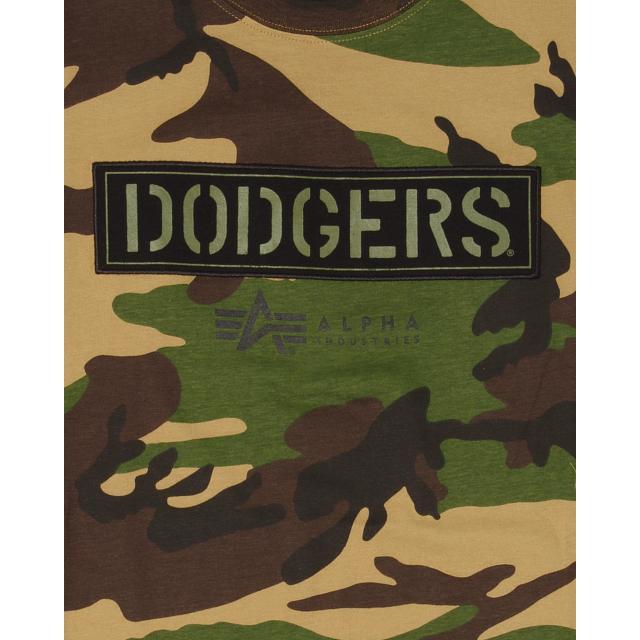 Alpha Industries X Los Angeles Dodgers Camo T-Shirt Male Product Image